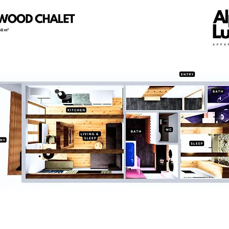 Oldwood With Balcony & Car Park - An Alpenluxus Appartement, Zillertal Apartamento