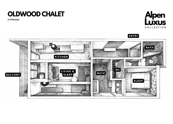 Oldwood - Alpenluxus Collection Apartment *